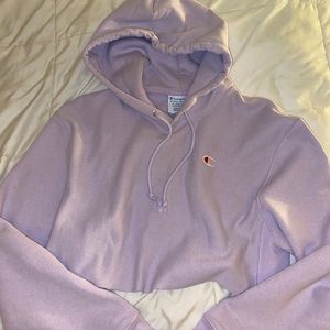 Crop hoodie champion
